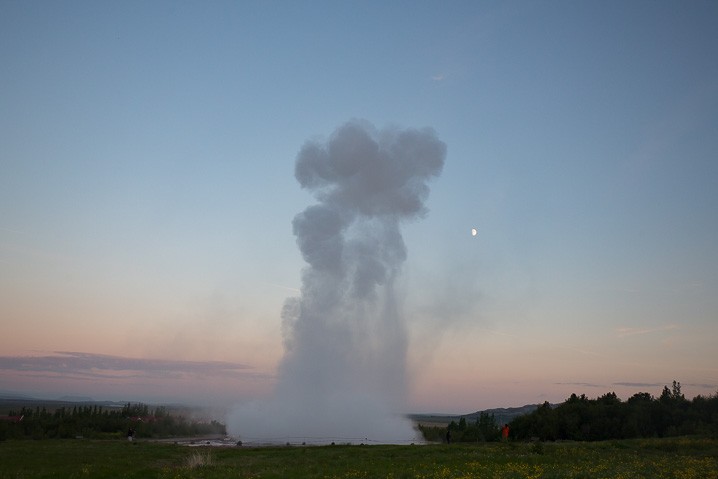 Landschaft Haukadalur